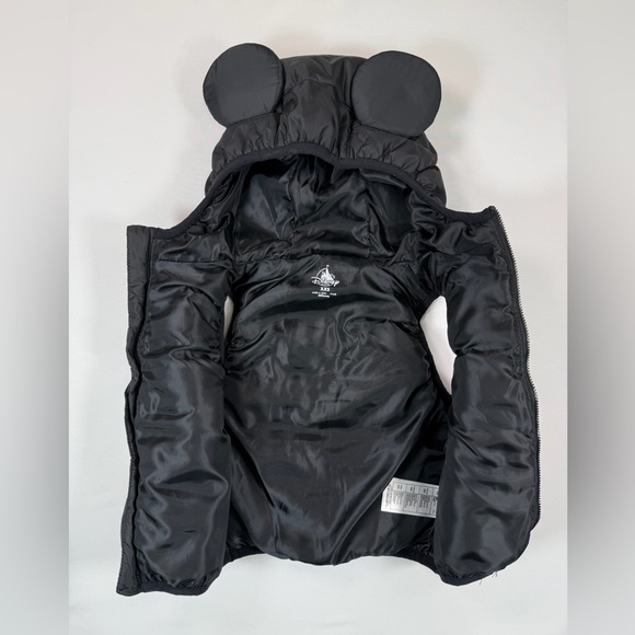 DISNEY PARKS Mickey Mouse Puffer Vest With Ears XXS Cozy Winter - Picture 5 of 11
